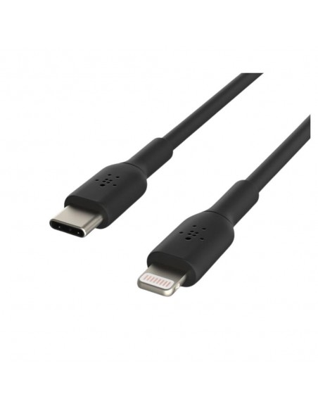 Cable lightning a usb tipo c belkin 2m - macho - macho - negro - trenzado