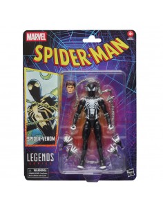 Figura hasbro marvel legends series spider - man spider - venom