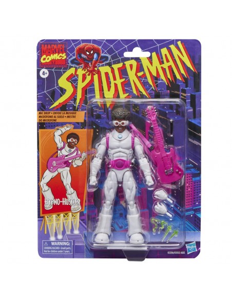 Figura hasbro marvel comics spider - man hypno - hustler