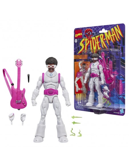Figura hasbro marvel comics spider - man hypno - hustler