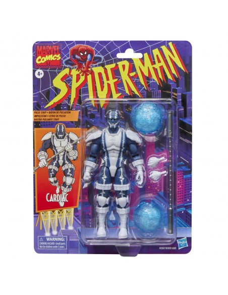 Figura hasbro marvel comics spider - man cardiac Figura hasbro marvel comics spider - man cardiac