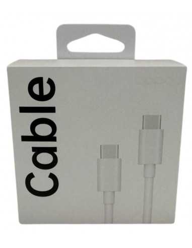 Cable usb tipo c oppo 1m - macho - macho - blanco