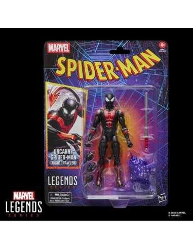Figura hasbro marvel legends series uncanny spider - man (nightcrawler)