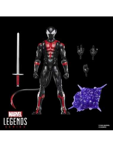 Figura hasbro marvel legends series uncanny spider - man (nightcrawler)
