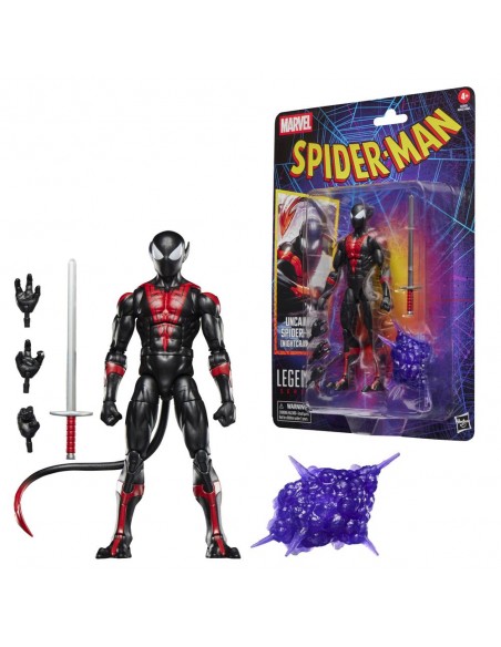 Figura hasbro marvel legends series uncanny spider - man (nightcrawler) Figura hasbro marvel legends series uncanny spider - man (nightcrawler)