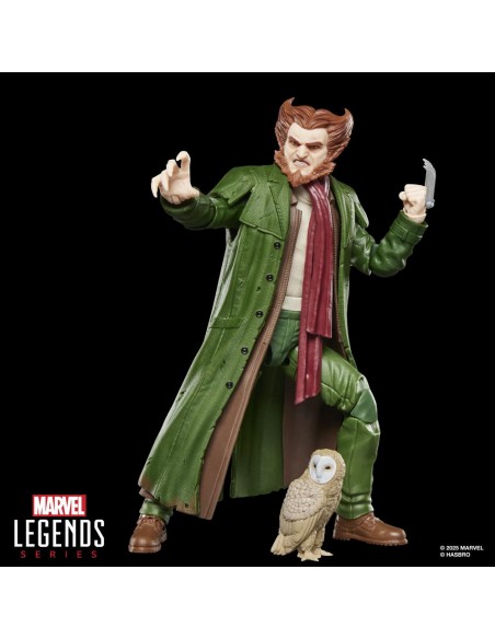 Figura hasbro marvel legends series spider - man marvel's owl