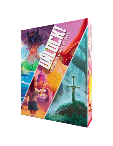 Juego de mesa unclock! enchanted adventures