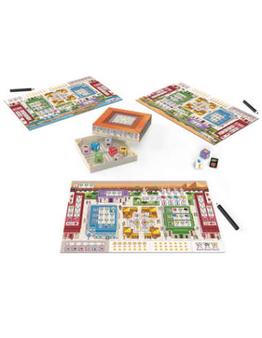 Juego de mesa 7 wonders dice