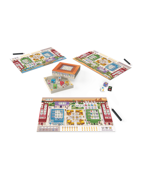 Juego de mesa 7 wonders dice