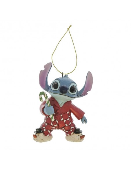 Adorno arbol de navidad enesco disney stitch pijama navideño