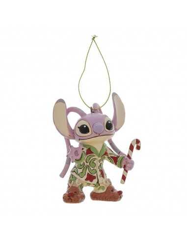 Adorno arbol de navidad enesco disney stitch - angel pijama navideño