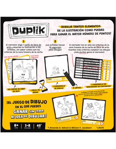 Juego de mesa duplik