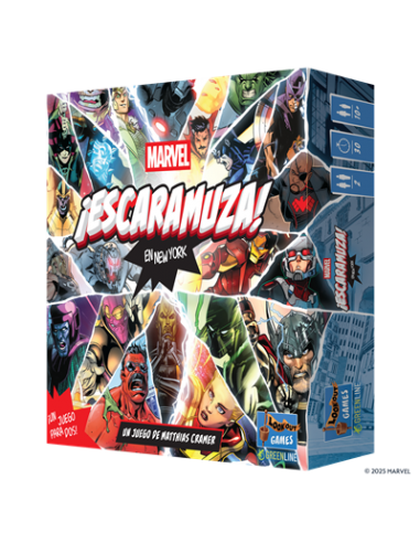 Juego de mesa marvel ¡escaramuza! en new york