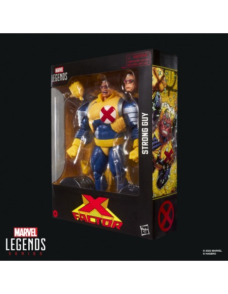Figura hasbro marvel legends series x factor strong guy