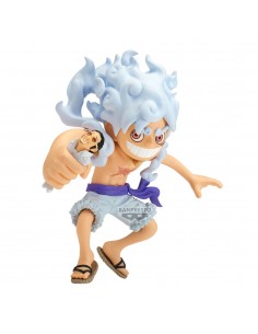 Figura banpresto one piece mega world collectable monkey d.luffy vs borsalino 13cm