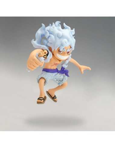 Figura banpresto one piece mega world collectable monkey d.luffy vs borsalino 13cm