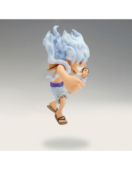 Figura banpresto one piece mega world collectable monkey d.luffy vs borsalino 13cm