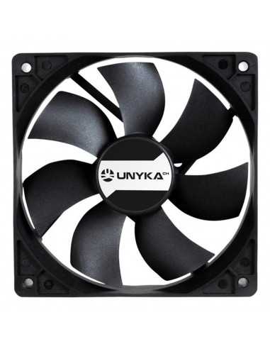 Ventilador caja unykach 120mm negro