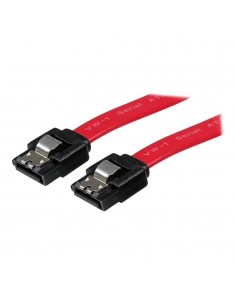 Cable sata startech 0.30m - macho - macho - rojo