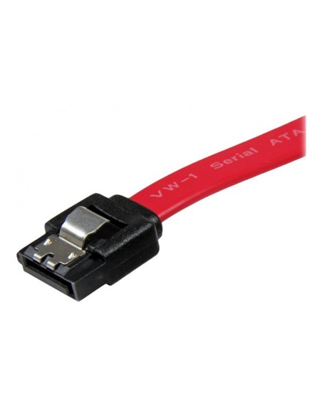 Cable sata startech 0.30m - macho - macho - rojo