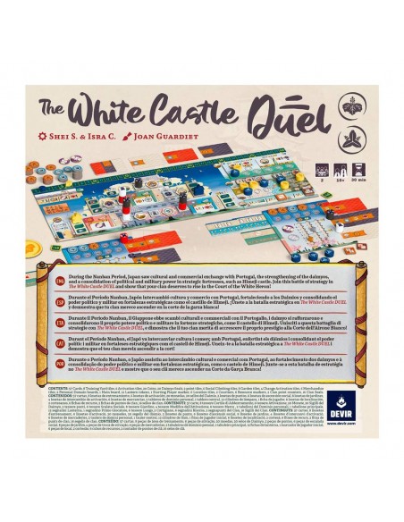 Juego de mesa white castle: duel