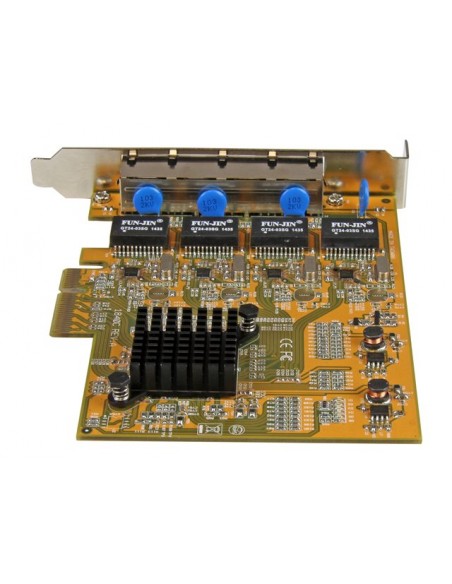 Tarjeta de red startech 4x rj45 pci express Tarjeta de red startech 4x rj45 pci express