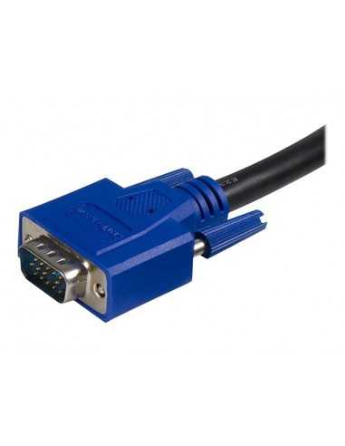 Cable kvm 2 en 1 startech 1.8m