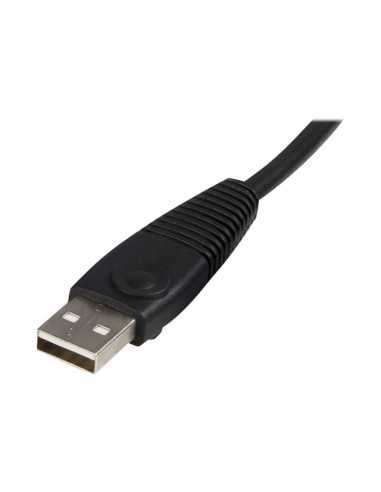 Cable kvm 2 en 1 startech 1.8m