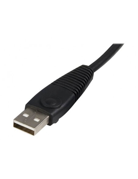 Cable kvm 2 en 1 startech 1.8m