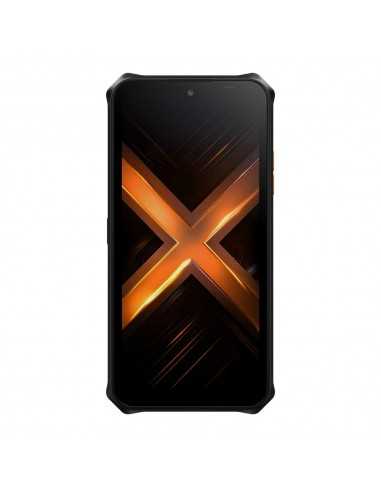 Telefono movil smartphone rugerizado hammer energy x2 5g - 8gb - 256gb - 6 pulgadas - negro - naranja