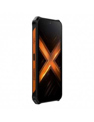 Telefono movil smartphone rugerizado hammer energy x2 5g - 8gb - 256gb - 6 pulgadas - negro - naranja