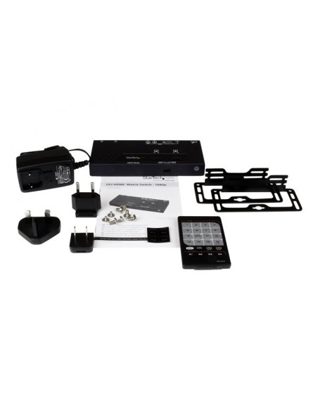 Switch hdmi startech vs222hdq 4 puertos