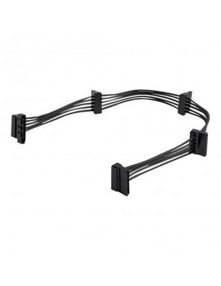 Cable divisor sata startech 0.40m - hembra - hembra - negro