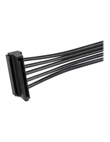 Cable divisor sata startech 0.40m - hembra - hembra - negro