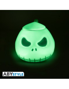 Taza abystyle pesadilla antes de navidad jack brilla en la oscuridad
