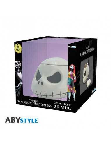 Taza abystyle pesadilla antes de navidad jack brilla en la oscuridad