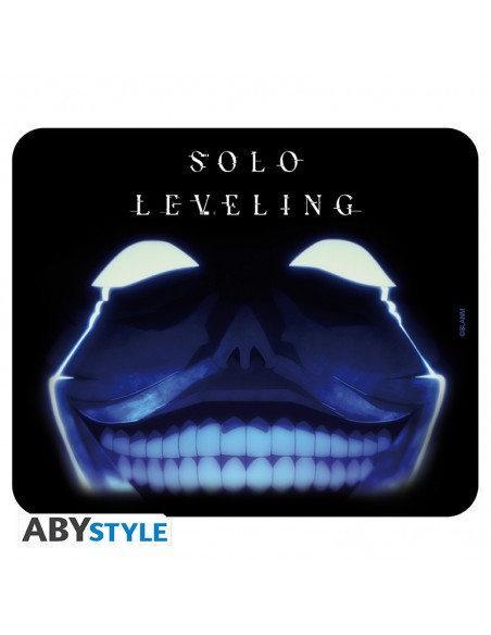 Alfombrilla de ratón flexible abystyle solo leveling estatua de dios