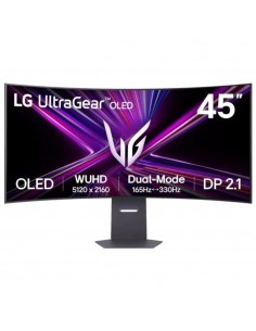 Monitor curvo gaming lg ultragear 45gx950a - b 44.5 pulgadas 5k 165hz