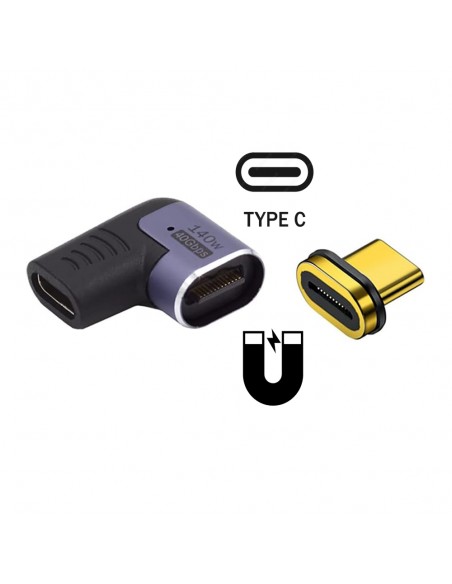 Adaptador usb tipo c ewent ec1048 macho - hembra Adaptador usb tipo c ewent ec1048 macho - hembra