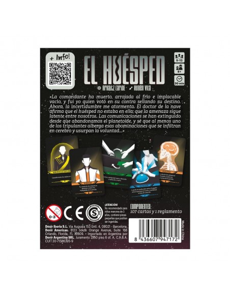 Juego de mesa el huesped pocket Juego de mesa el huesped pocket
