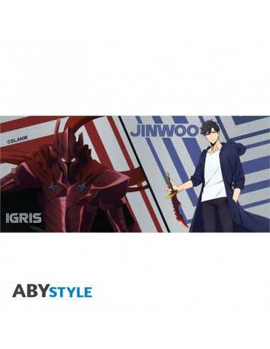 Taza abystyle solo leveling jinwoo e igris 320 ml