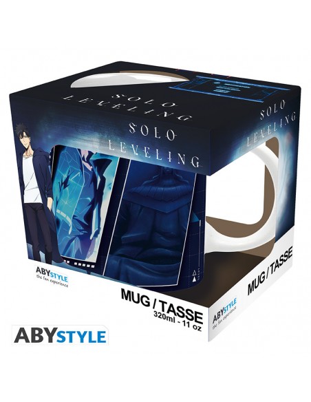 Taza abystyle solo leveling prueba de jinwoo 320 ml