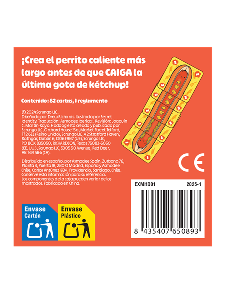 Juego de mesa hoddog