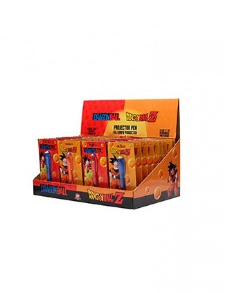 Expositor sd toys 36 boligrafos con luz mixto dragon ball