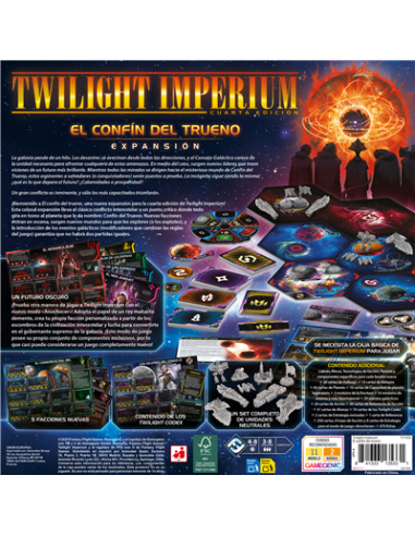Juego de mesa el confín del trueno