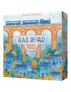 Juego de mesa railroad tiles