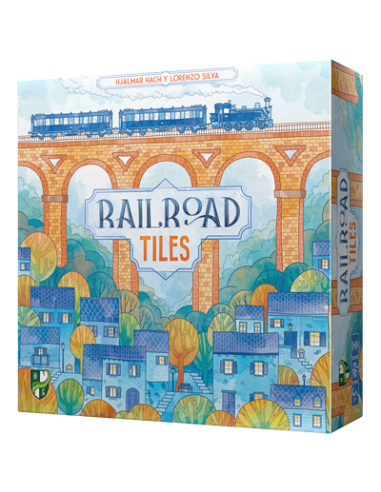 Juego de mesa railroad tiles