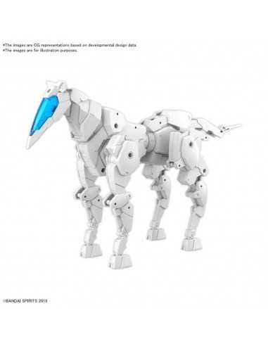 Vehiculo expansion bandai hobby 30mm exa - vehicle horse mecha ver. blanco