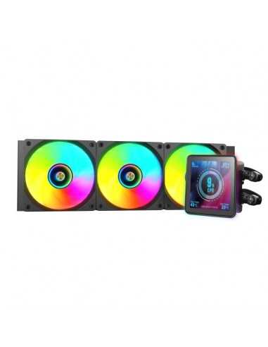 Kit refrigeracion liquida mars gaming mlvisionpro360 argb 3x 120mm negro