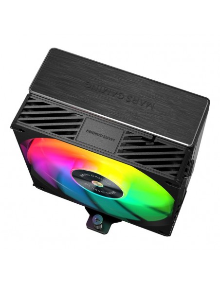 Ventilador disipador cpu mars gaming mcpux5 argb 120mm negro Ventilador disipador cpu mars gaming mcpux5 argb 120mm negro